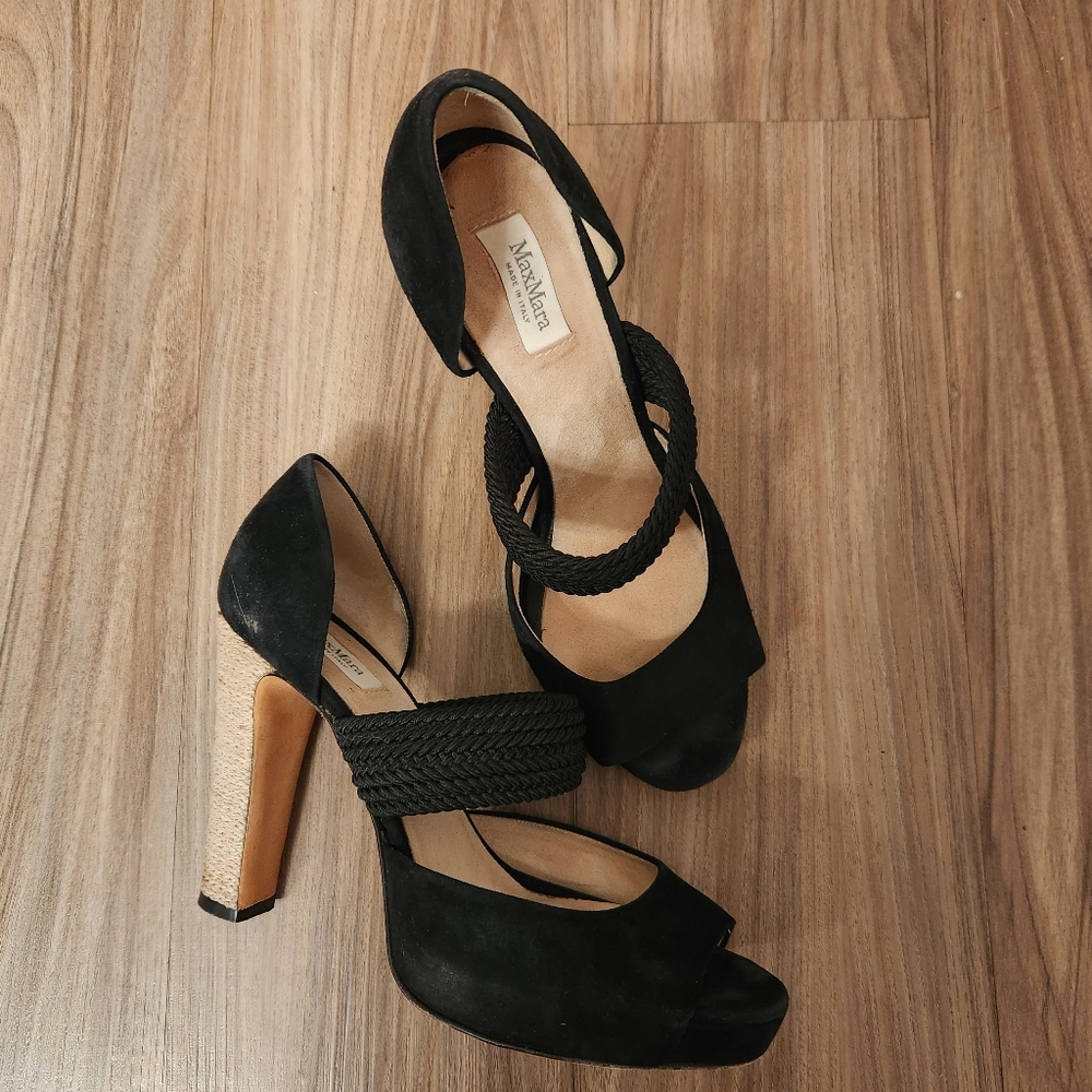 Maxmara serafin heels size 38/8